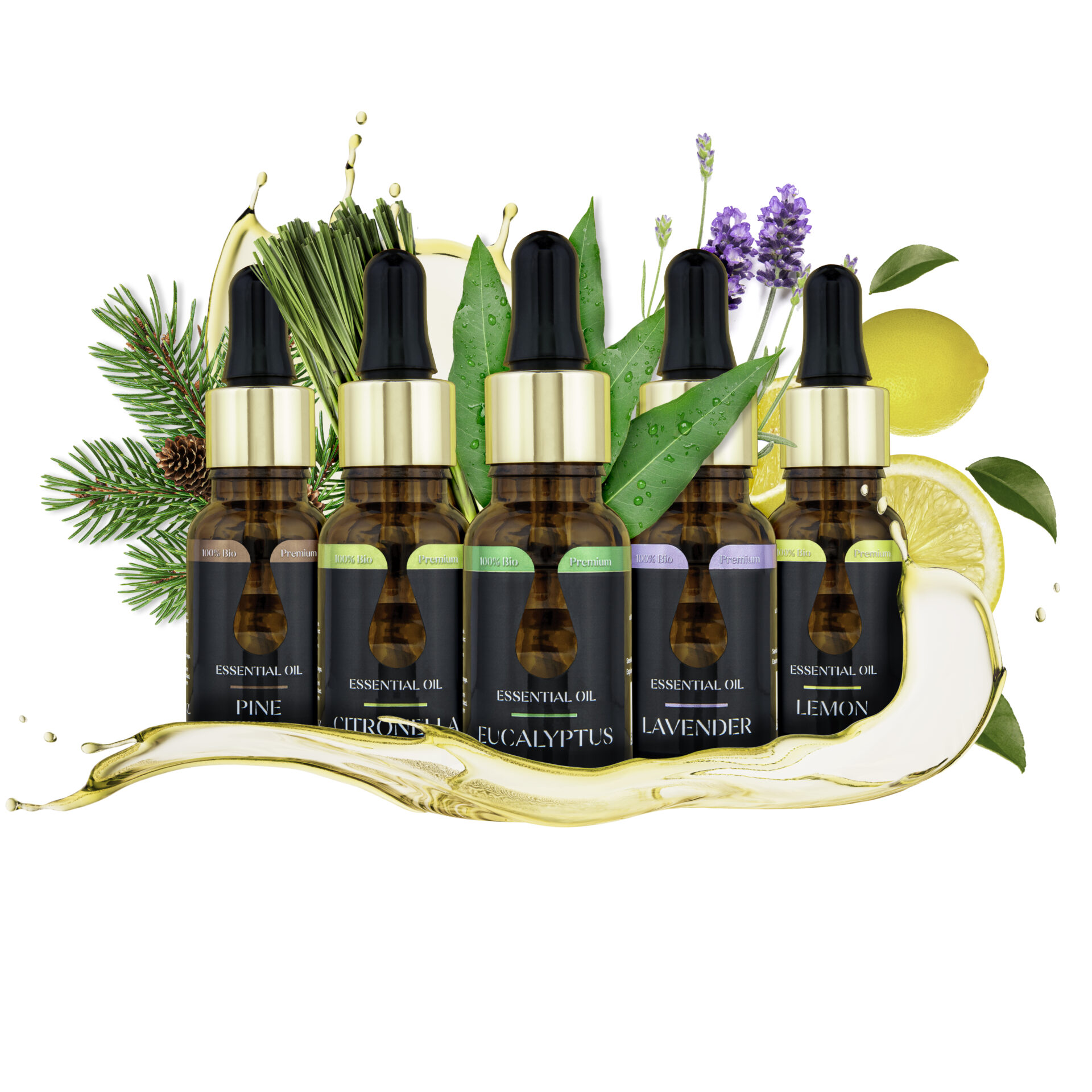oil essential set