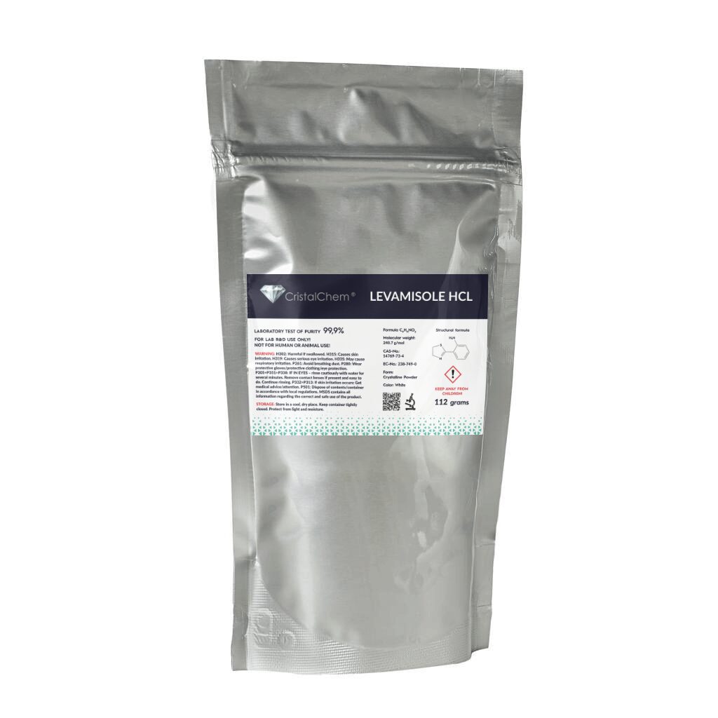 Buy Levamisole HCL 112g CAS 16595-80-5 CristalChem